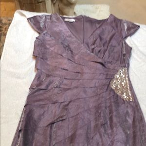 LAVENDER LONDON TIMES DRESS